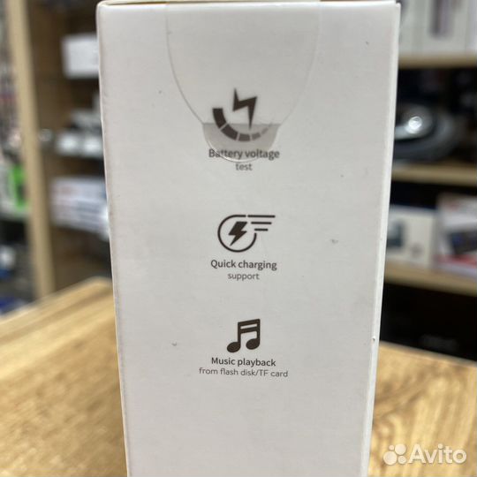 Фм-трансмиттер с быстрой зарядкой Baseus