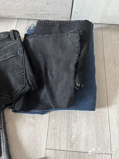 Обрезки джинсы