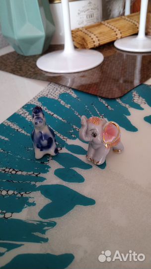 Статуэтка гжель пони