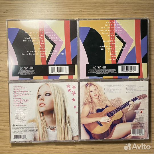Альбомы Iggy Azalea, Avril Lavigne, Shakira