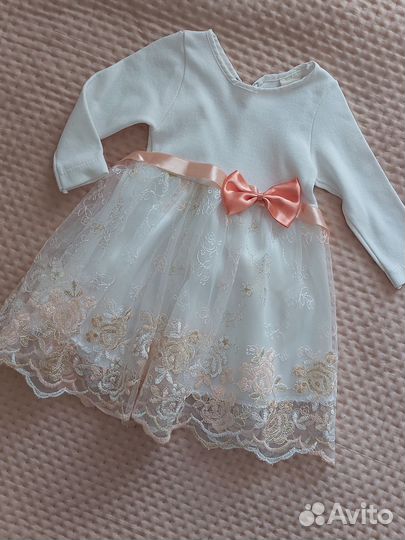 Платье праздничное 80-86