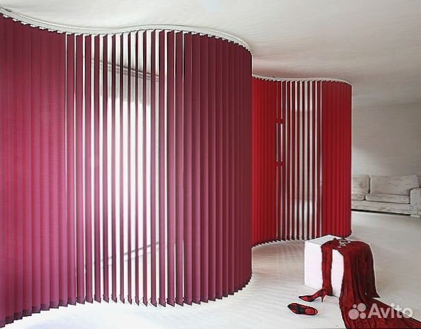 Жалюзи вертикальные, римские