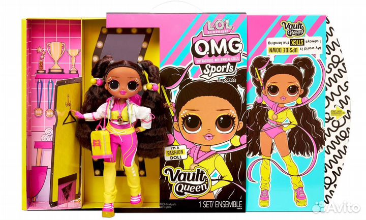 L.O.L. Surprise Кукла OMG Sports Doll- Gymnastics