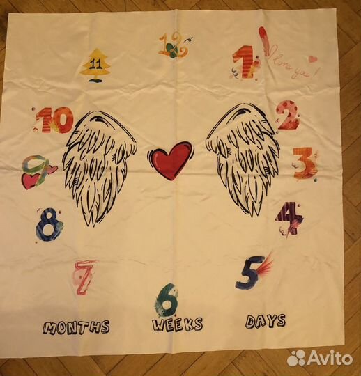 Фото зона,Фотофон для фото новорожденного (коврик)