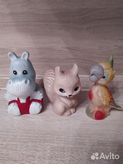 Игрушки резиновые СССР