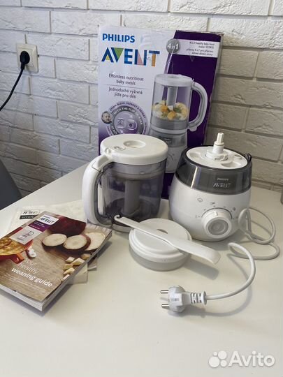 Пароварка блендер philips avent 4 в 1
