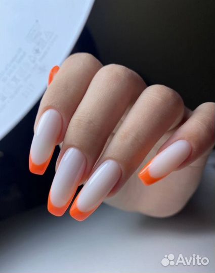 Маникюр с покрытием. Наращивание