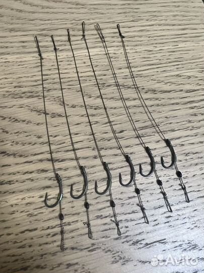 Поводки карповые (набор)