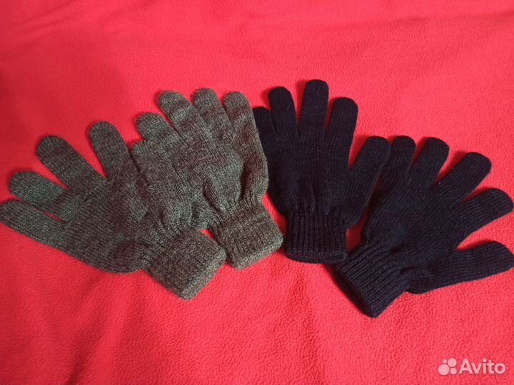 Перчатки зимние (2 пары)