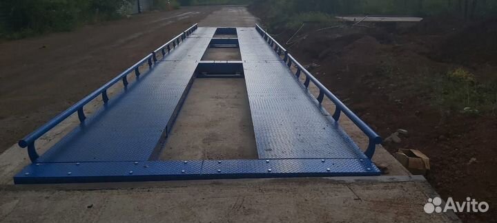 Автомобильные колейные весы 60 тонн 22 метра