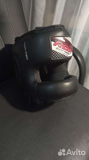 Боксёрский шлем с бампером RDX