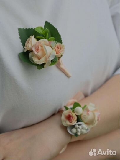 Свадебные бутоньерки