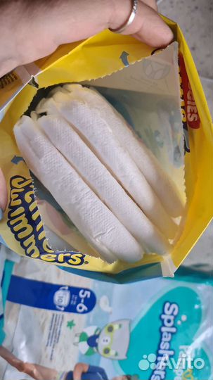 Подгузники для плавания 12-18кг и 14+ кг