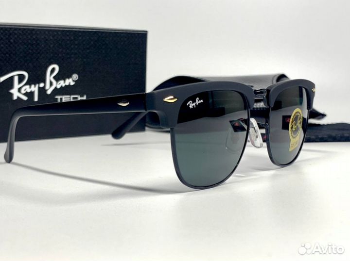 Очки Ray Ban Clubmaster черные