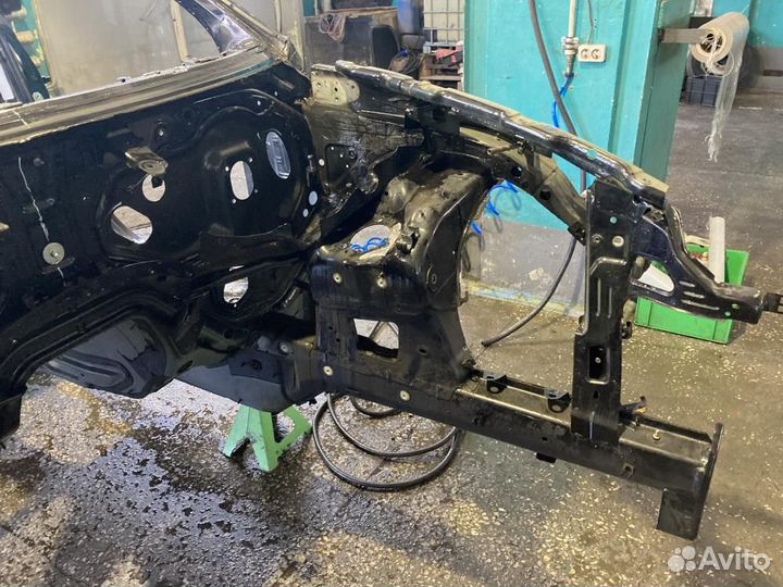 Лонжерон передний левый Porsche Cayenne 958