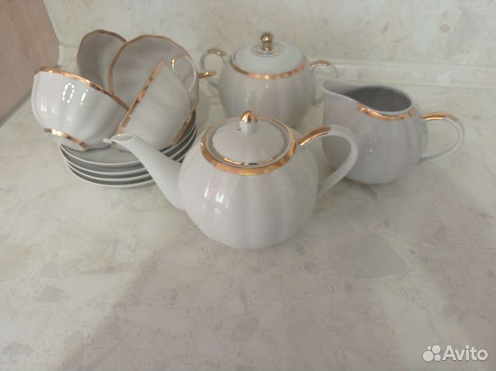 Сервиз чайный, Дулево