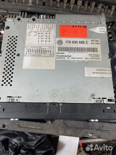 Магнитола rsn 510