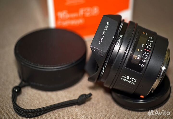 Объектив Sony 16mm/f2.8 