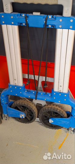 Хозяйственная складная тележказубр эксперт 120кг