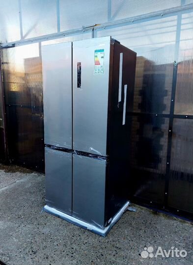 Холодильник Midea многодверный (серебро)