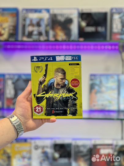 Игры на ps4/ps5 Cyberpunk запечатнная