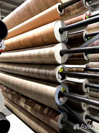 Новый линолеум. Замер. Показ образцов у вас дома