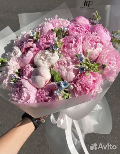 Пионы букеты из пионов цветы доставка