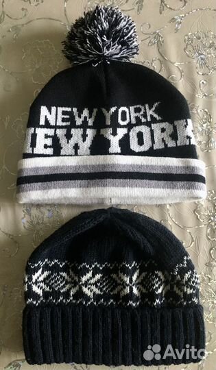 Шапки осень-зима мальчику по 52 размер