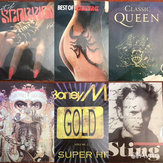 Грампластинки виниловые