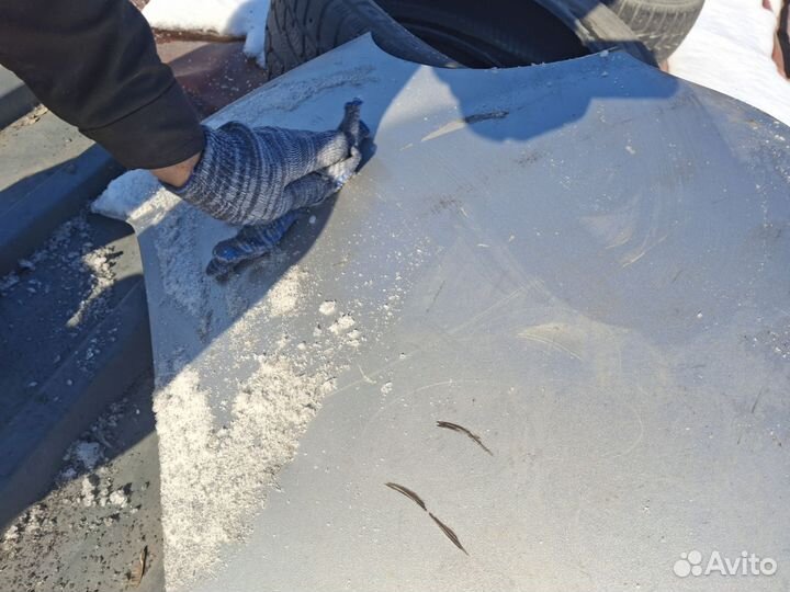 Daewoo matiz капот с дефектом