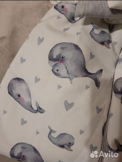 Конверт для новорожденного весна осень