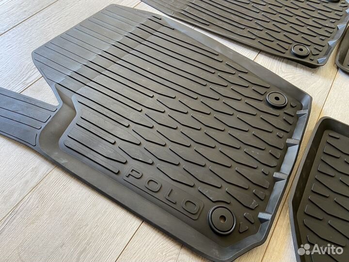 Оригинальные резиновые ковры Volkswagen Polo 5