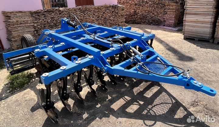 Борона дисковая полуприцепная двухрядная