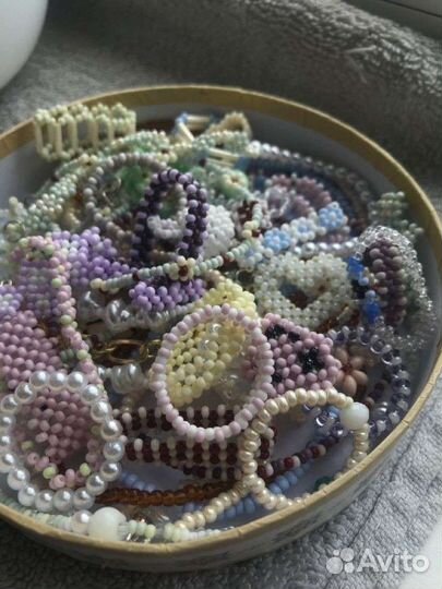Кольца из бисера на заказ