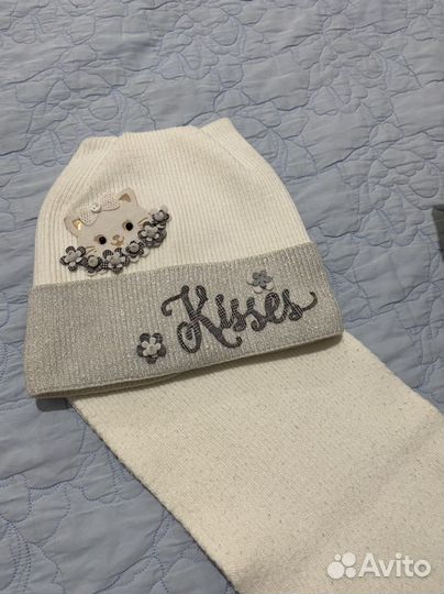 Шапка и снуд для девочки