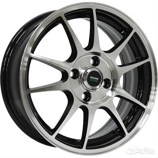 Диски r 15 100 6 новые Megami MGM-5 6x15/4x100 ET5