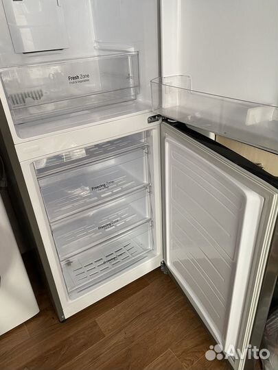 Холодильник LG GA-B379slul, графитовый