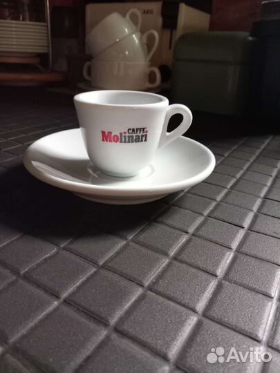 Кофейная пара Molinari,Danesi (демитассе) 60ml