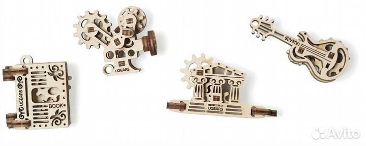 Фиджеты Творчество (4 шт.) (Ugears)