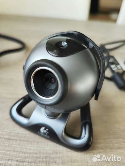 Веб-камера logitech quickcam pro 5000 и наушники
