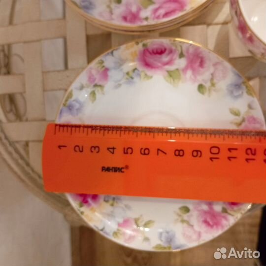 Кофейные чашки и блюдца Bohemia