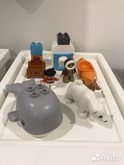 Конструктор lego duplo Вокруг света: Арктика