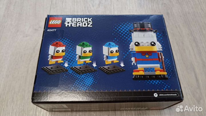 Lego Brick Headz 40477 и 75317