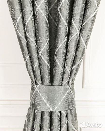 Портьеры жаккард Леман шторы занавески