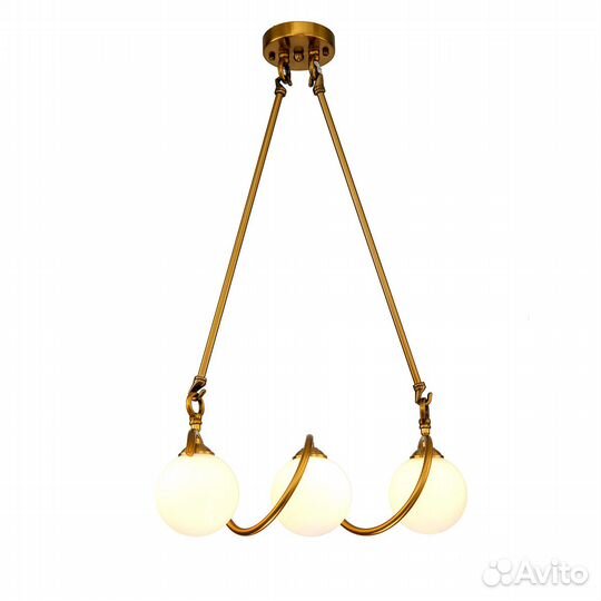Delight Collection KG1212P-3 brass KG1212P люстра