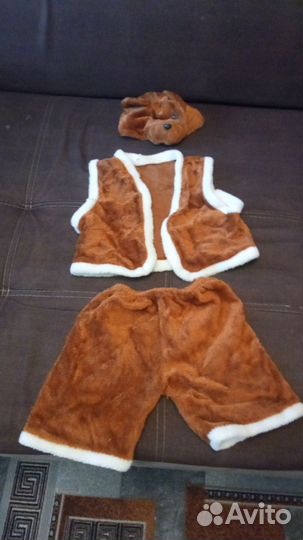 Новогодний костюм медвежонка