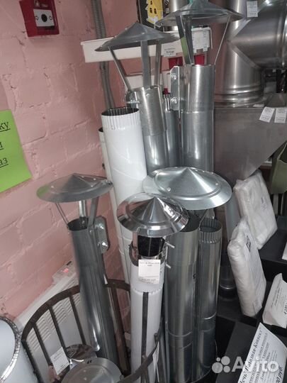 Трубы для печей в палатку