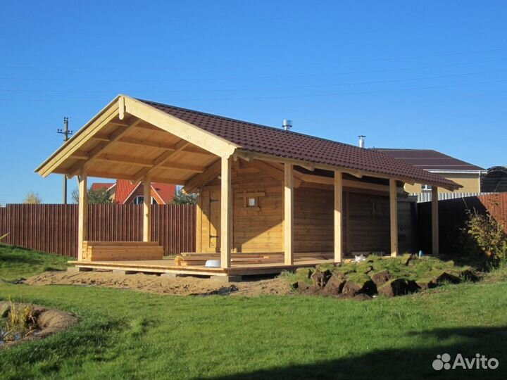 Пристройка веранд, террасы, хозблоки