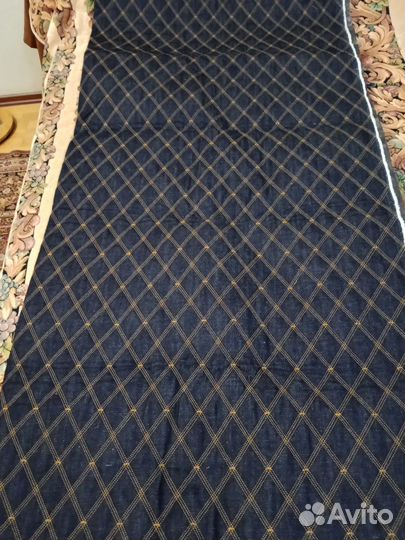 Отрез ткани-Стежка джинсовая, Баленсиага, Италия