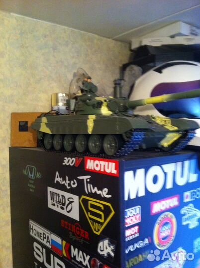 Танк Т-72 на радио управлении